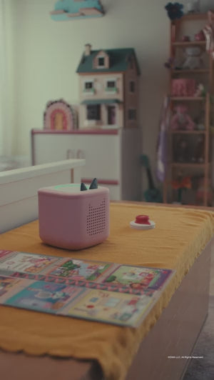 Tonies Toniebox 2 Sunset Red Starter Set Creative Tonie Rubie UK