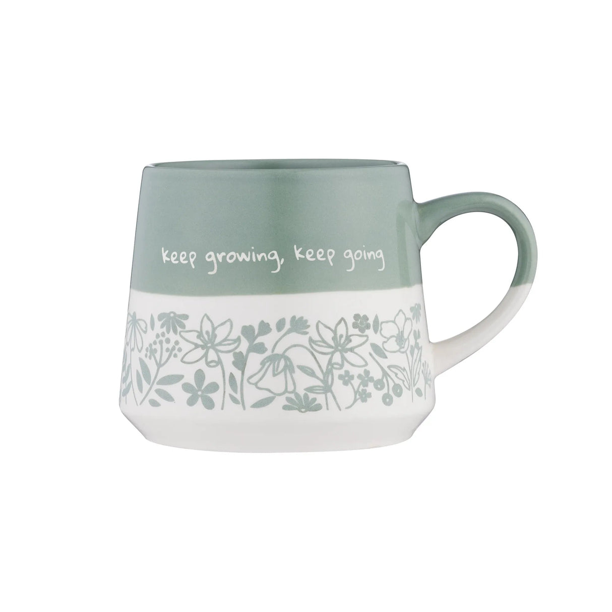 Price & Kensington 450ml Keep Growing Keep Going Mug - Old Railway Line Garden Centre