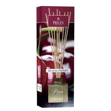 Prices Candles 100ml Black Cherry Reed Diffuser - Old Railway Line Garden Centre