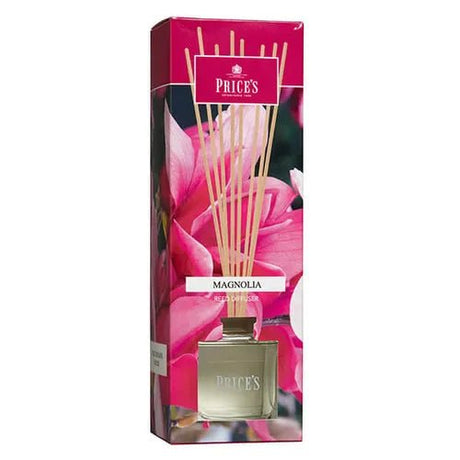 Prices Candles 100ml Magnolia Reed Diffuser - Old Railway Line Garden Centre