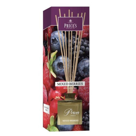 Prices Candles 100ml Mixed Berries Reed Diffuser - Old Railway Line Garden Centre