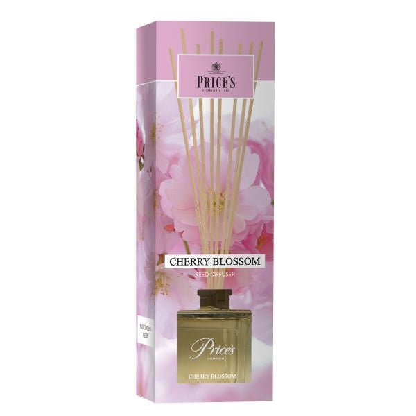 Price's Candles Cherry Blossom Reed Diffuser - Old Railway Line Garden Centre