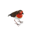 Primus 11cm Small Metal Robin Garden Ornament - Old Railway Line Garden Centre
