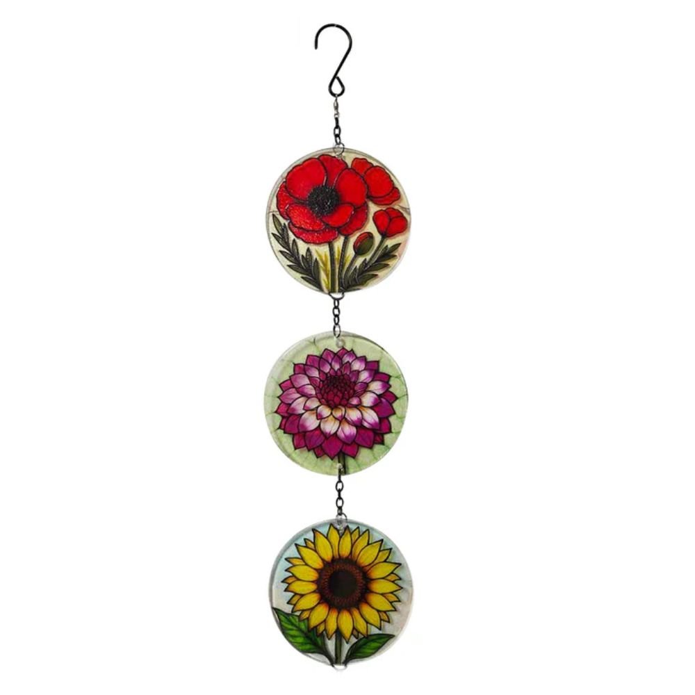 Primus Flowers Trio Suncatcher - Old Railway Line Garden Centre