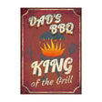 Primus King of the Grill Hanging Metal Wall Sign - Old Railway Line Garden Centre