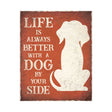 Primus Life is Better Hanging Metal Wall Sign - Old Railway Line Garden Centre