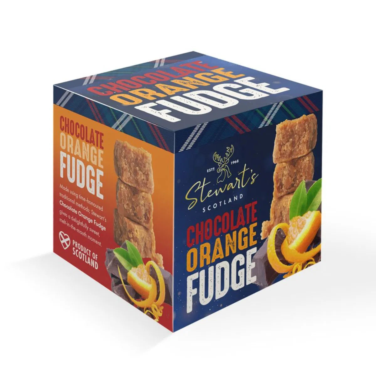 Stewart's 100g Chocolate Orange Fudge Box