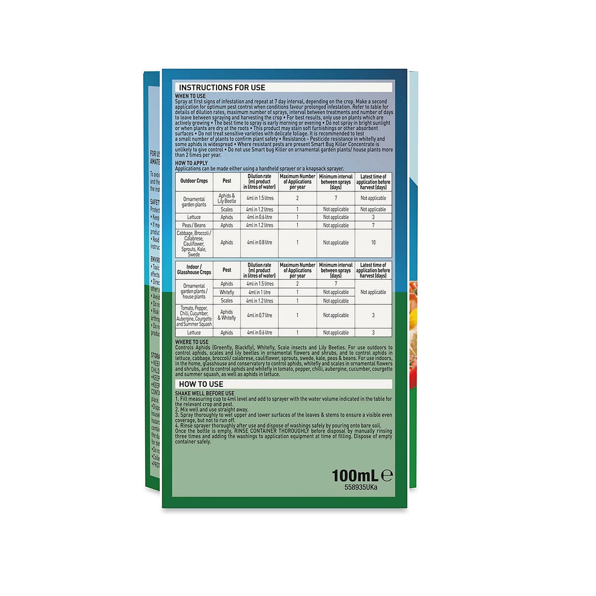 Provanto 100ml 3in1 Liquid Insecticide Bug Killer