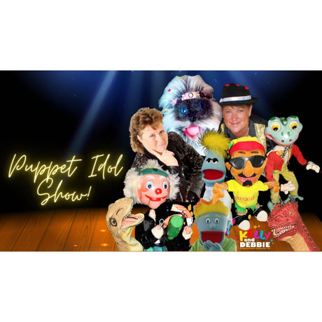 Puppet Idol Show Family Event - Adult & Child Ticket - Old Railway Line Garden Centre