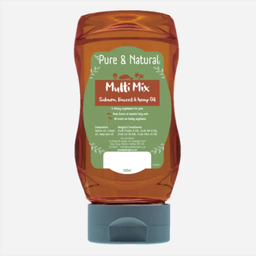 Pure & Natural 300ml Salmon, Linseed & Hemp Oil
