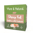 Pure & Natural Sheet Fat Softies with Salmon- 80 Pack - Old Railway Line Garden Centre
