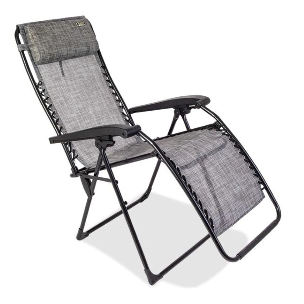 Quest Leisure Breeze Hampton Relaxer Chair - Grey
