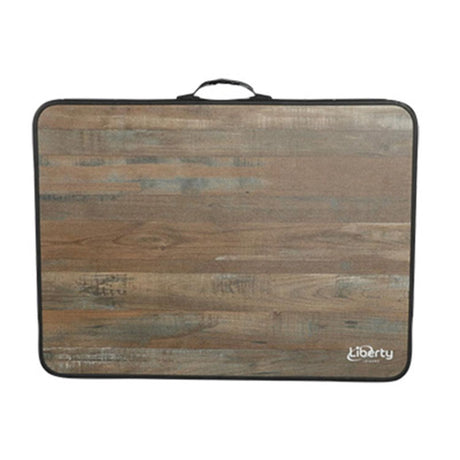 Quest Liberty Shergar Wood Effect Medium Folding Table - Old Railway Line Garden Centre