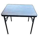 Quest Liberty Shergar Wood Effect Medium Folding Table - Old Railway Line Garden Centre