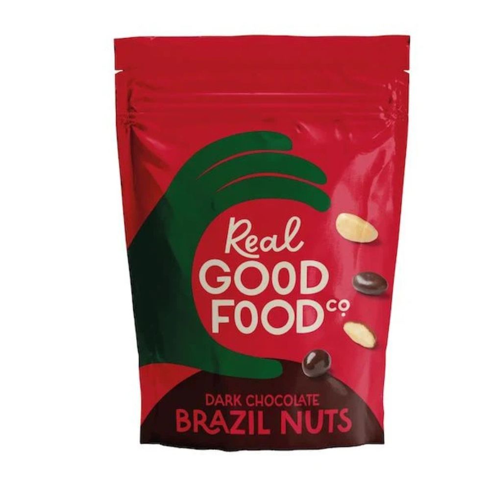 Real Good Food Co 150g Dark Chocolate Brazils