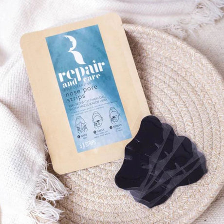Repair & Care Charcoal & Witch Hazel Nose Pore Strips - Old Railway Line Garden Centre