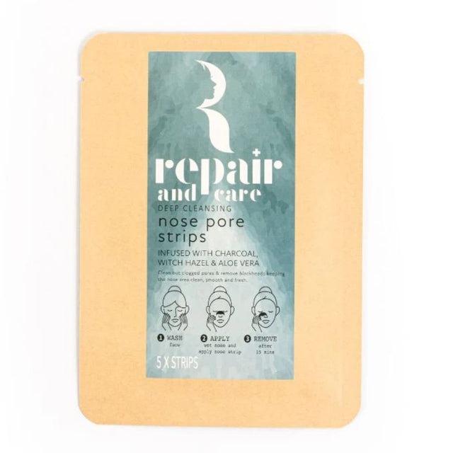 Repair & Care Charcoal & Witch Hazel Nose Pore Strips - Old Railway Line Garden Centre