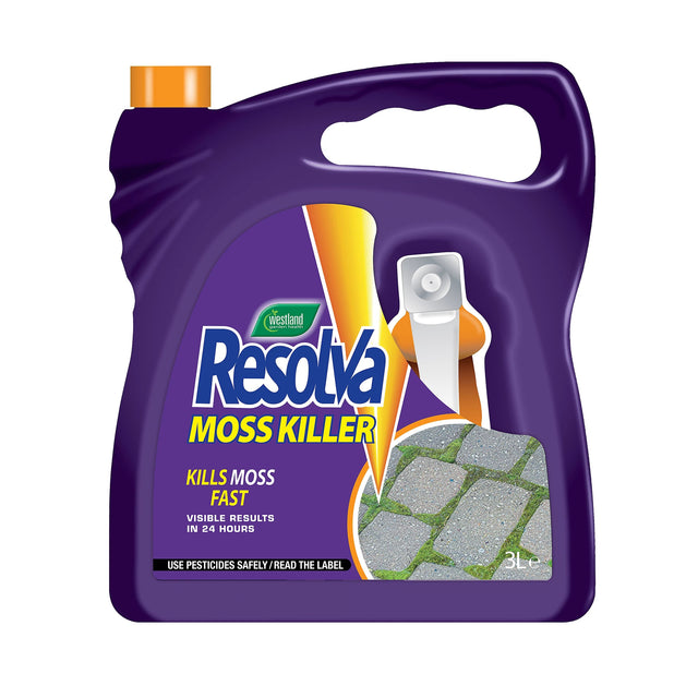 Resolva 3 Litre Moss Killer - Old Railway Line Garden Centre