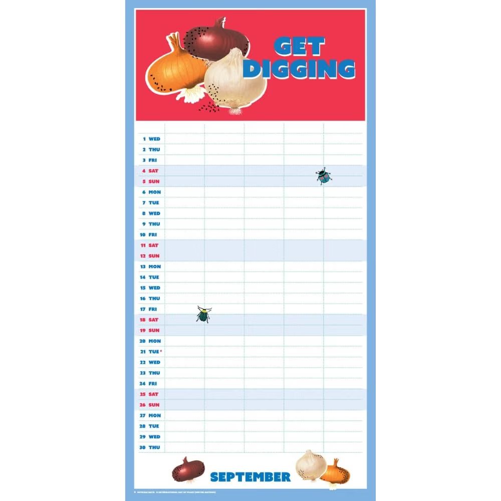 RHS 2027 Family Organiser Wall Calendar