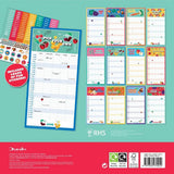 RHS 2027 Family Organiser Wall Calendar