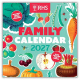 RHS 2027 Family Organiser Wall Calendar