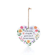Richard Lang 15cm Bright & Beautiful Ceramic 'You're The Best' Hanging Heart - Old Railway Line Garden Centre