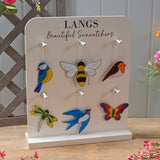 Richard Lang 44cm Garden Birds and Insects Resin Suncatcher (Choice of 6) - Old Railway Line Garden Centre