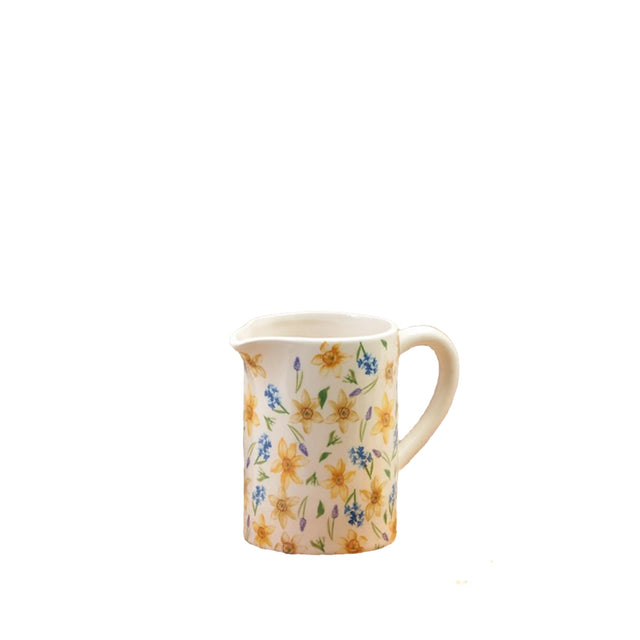 Richard - Lang - Daffodil - Hyacinth - Jug - Stoneware - Cream - Old Railway Line Garden Centre