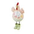 Richard - Lang - floral - chicken - ornament - welly - boots - large - Old Railway Line Garden Centre