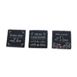 Richard Langs 10cm Cottage Garden Slate Coaster (Choice of 3) - Old Railway Line Garden Centre