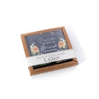 Richard Langs 10cm Welsh Daffodil 'Ffrind'' Slate Coaster with Gift Box - Old Railway Line Garden Centre