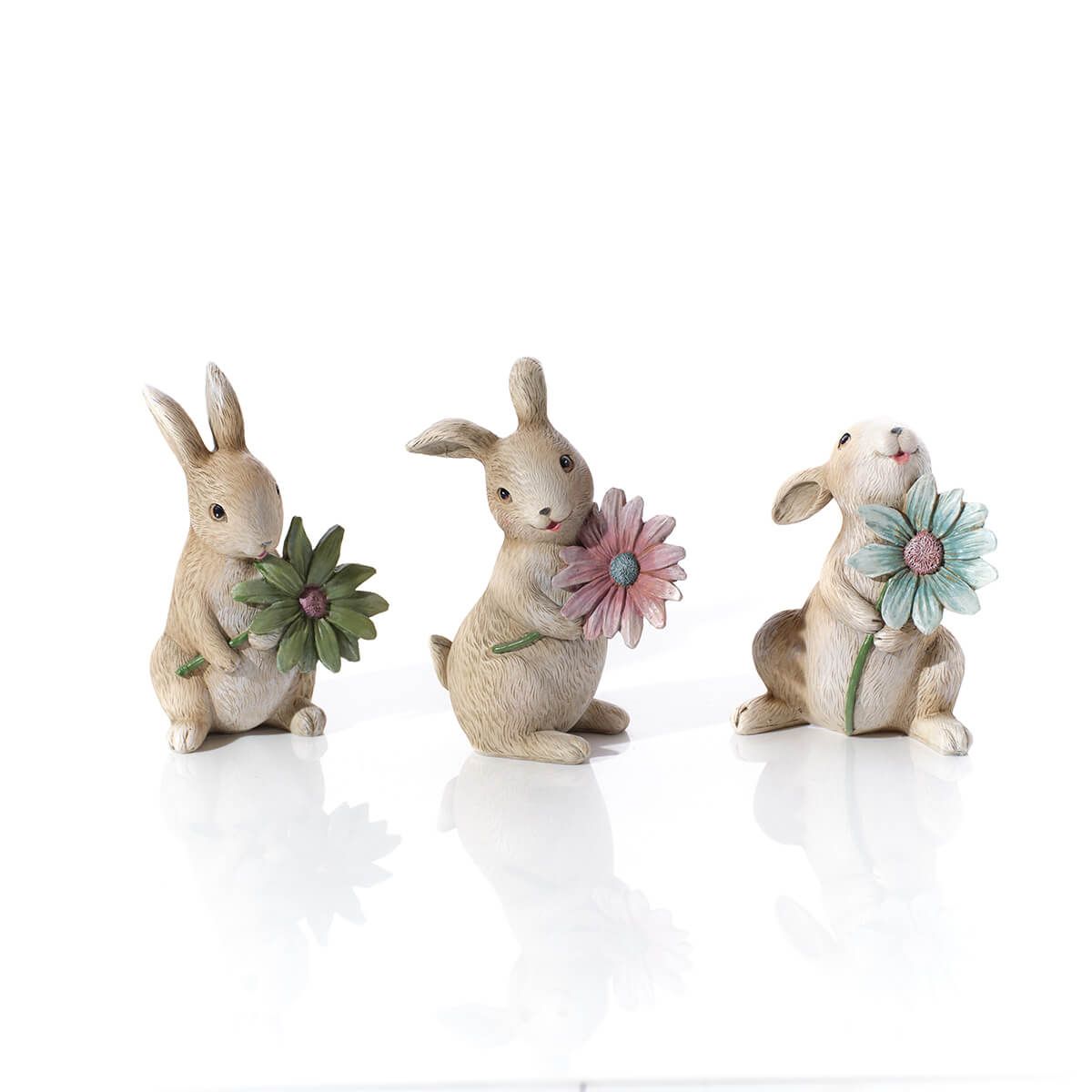 Richard Langs 15cm Meadow Fields Bunny Ornament (Choice of 3)