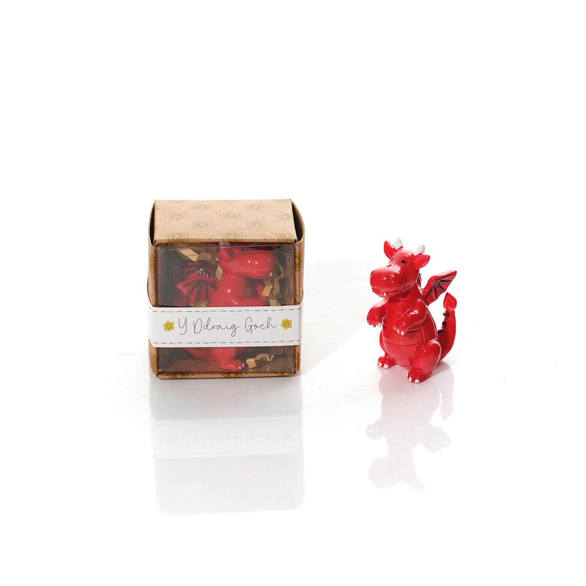 Richard Langs 5cm Traditional Welsh Dragon Keepsake with Gift Box