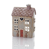 Richard Langs Cottage Stoneware Tealight Holder - Grey