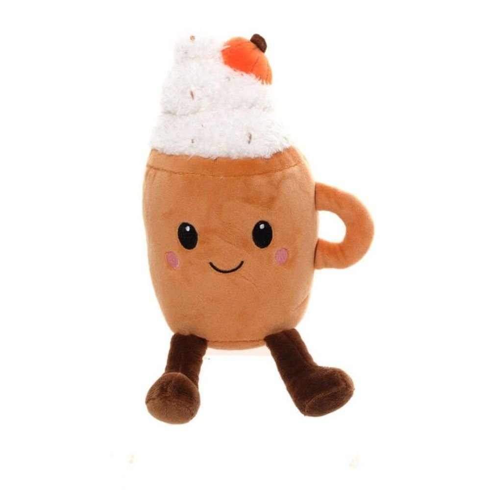 Richard Langs Cute Pumpkin Latte Plush - Old Railway Line Garden Centre