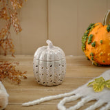 Richard Langs Harvest Pumpkin Ceramic Wax Melt Burner With Lid