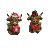 Richard Langs Highland Cow Hanging Decoration (Choice of 2)