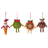 Richard Langs Jingle And Joy Fabric Novelty Hanger (Choice of 4)