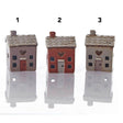 Richard Langs Mini Cottage Stoneware Ornament - (Choice of 3) - Old Railway Line Garden Centre