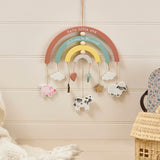 Richard Langs Mini Farm Welcome to the World Rainbow Mobile - 8MF216 - Old Railway Line Garden Centre