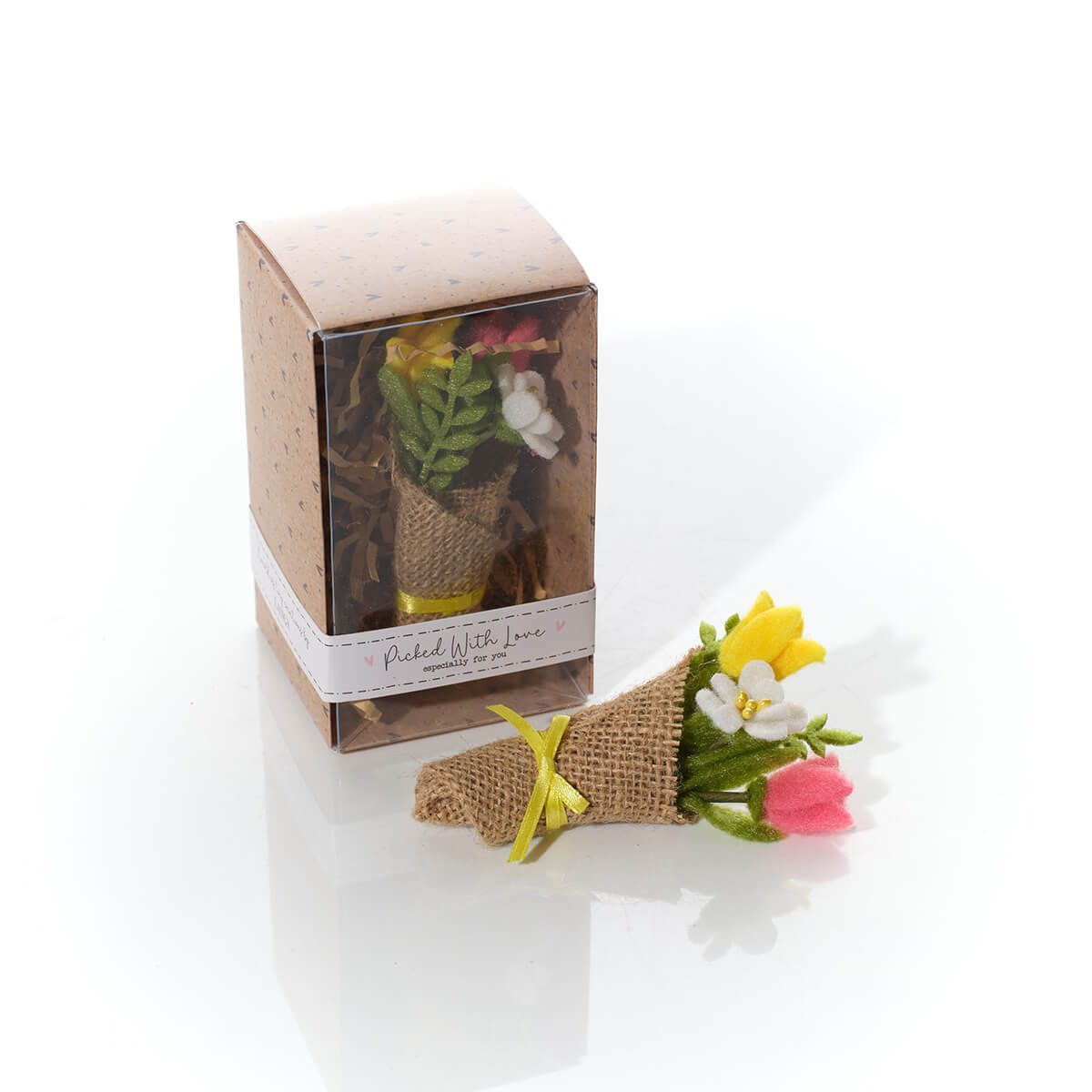 Richard Lang 12cm Bright and Beautiful Tiny World Mini Flower Bouquet (Choice of 4)