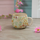 Richard Langs Pretty Floral Stoneware Mug - 7BP152 - Old Railway Line Garden Centre