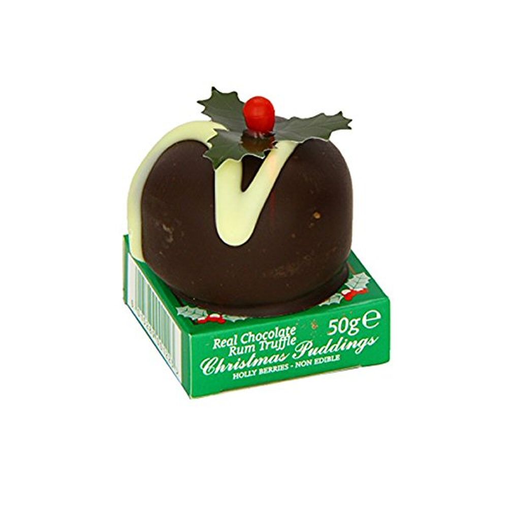 Quiggins 50g Rum Truffle Christmas Pudding