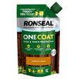 Ronseal 950ml One Coat Shed & Fence Refill Pouch - Harvest Gold - Old Railway Line Garden Centre