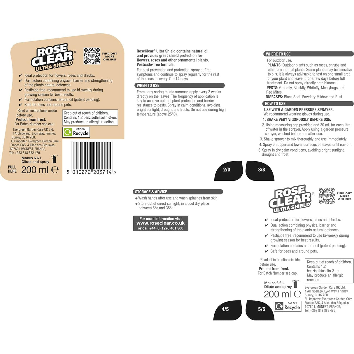 RoseClear® Ultra Shield 200ml - Old Railway Line Garden Centre