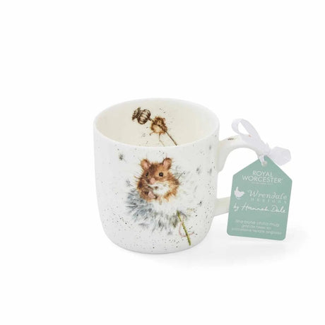 Royal Worcester Wrendale Designs Country Mice Mug - Old Railway Line Garden Centre
