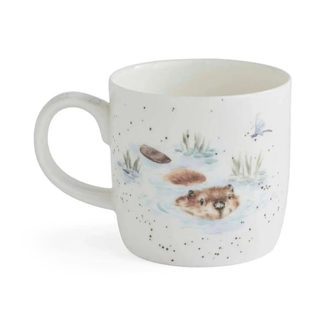 Royal Worcester Wrendale ' The Arborist Beaver' Mug
