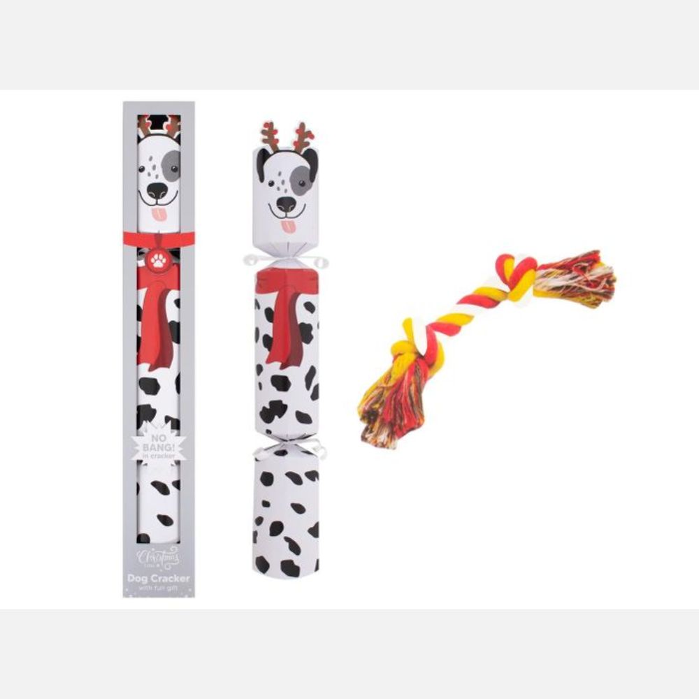 RSW 14" Silver Pet Dog Christmas Cracker