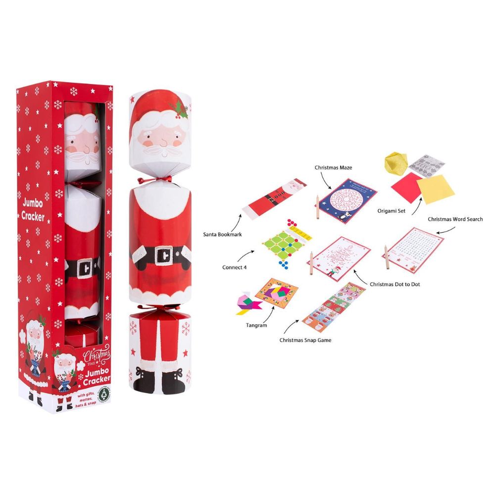 RSW 17.5" Jumbo Christmas Santa Cracker