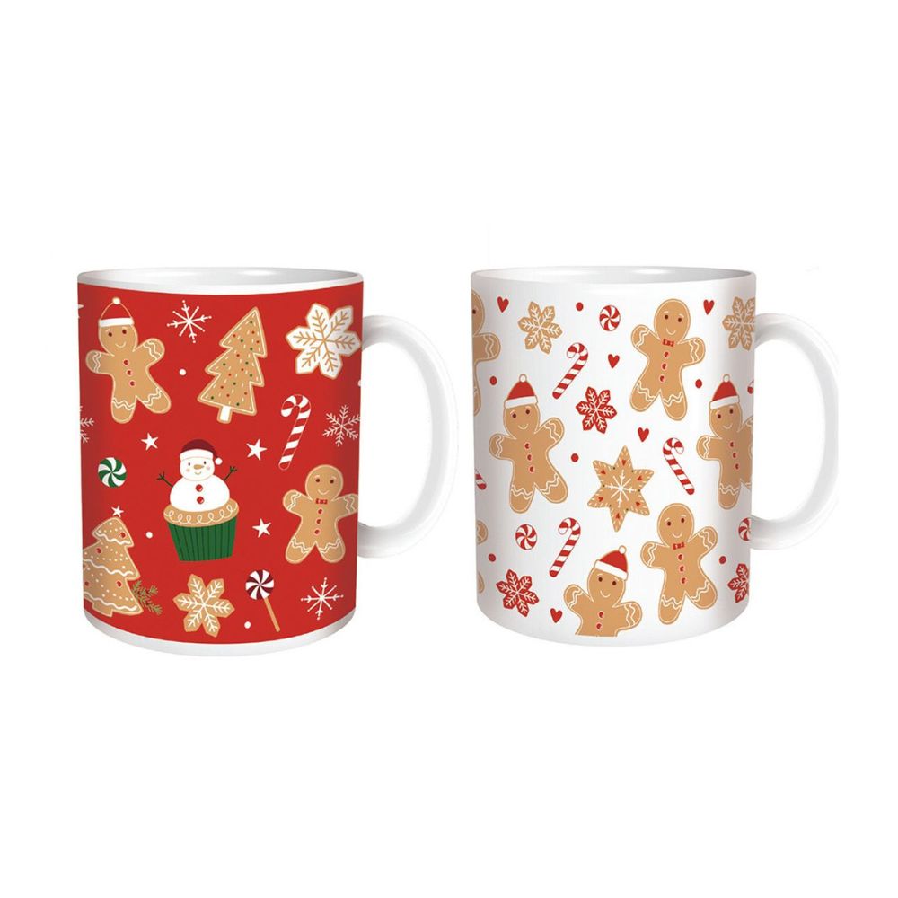 RSW 350ml Gingerbread Mugs (Choice of 2)